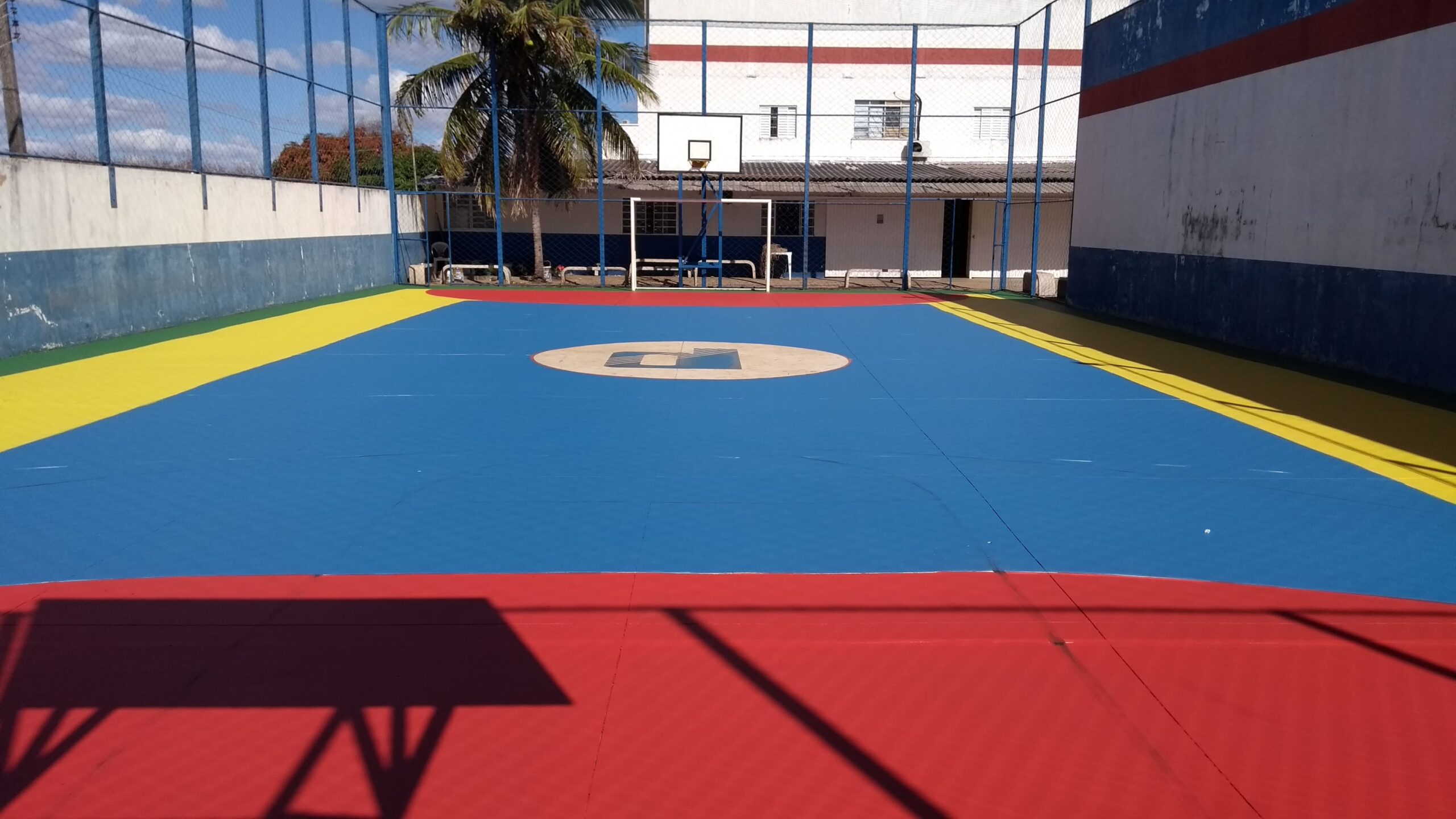 Construção Reformas e Pintura de Quadra Poliesportiva Taguatinga DF